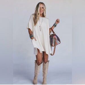 The Nest Meadowlight Tunic Dress, Medium, NWT